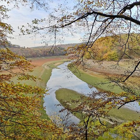 Ferienhaus Schoene Aussicht Ferienwohnung Gruen Hemfurth-Edersee Exteriér fotografie